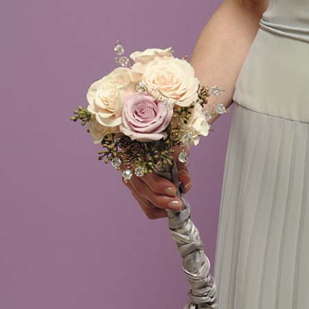 Rose Scepter Bridal Bouquet