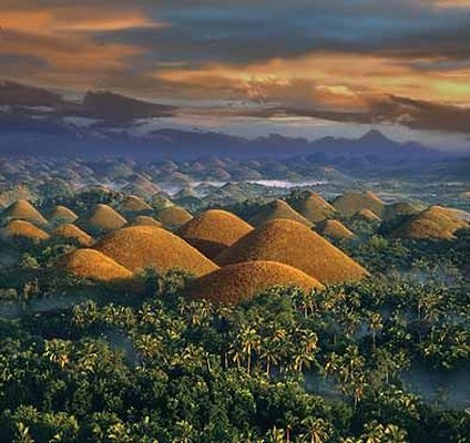 10. Chocolate Hills, Philippines_424x400